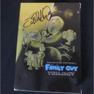 Seth MacFarlane "Family Guy" Signed Autographed DVD Cover with COA